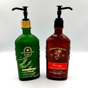 Bath & Body Works,Stress Relief and Energy Body Lotion Set